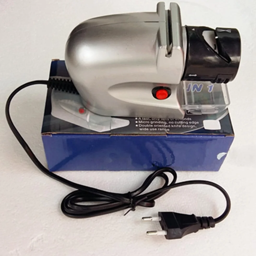 Affilacoltelli elettrici, motorizzato automatico, strumento di affilatura, coltelli professionali che affilano multifunzione. Spina europea