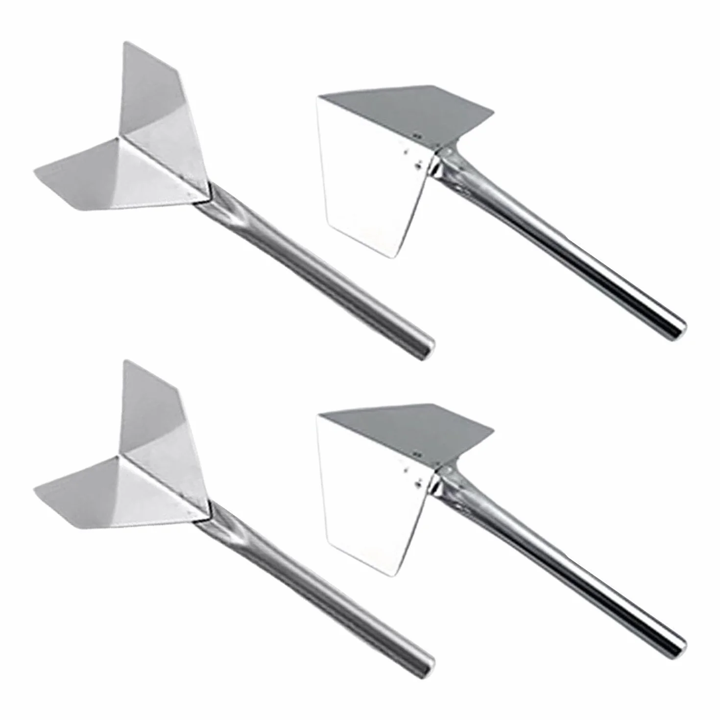 Cazzuole Per Angoli Interni Ed Esterni Da Parete In 4 Pezzi, Strumenti Per La Costruzione, Strumenti In Acciaio Inossidabile, Strumenti Per La Decorazione, Strumenti Per Il Calcestruzzo