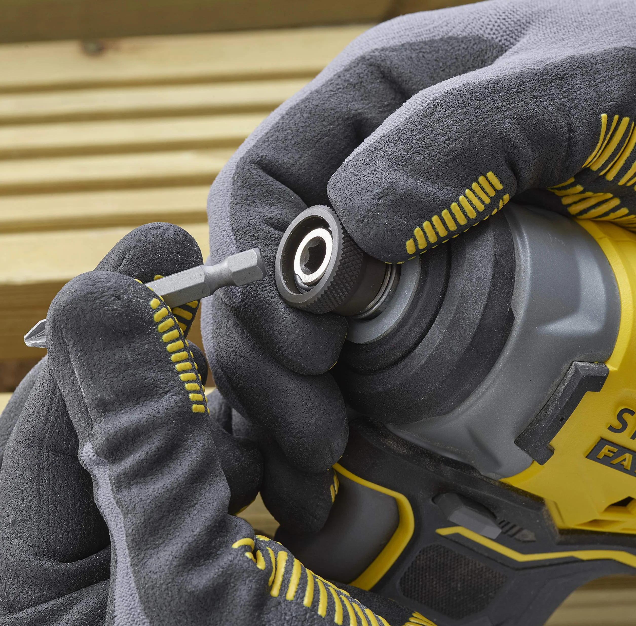 STANLEY FATMAX SFMCF810B-XJ Avvitatore ad Impulsi, 18 V