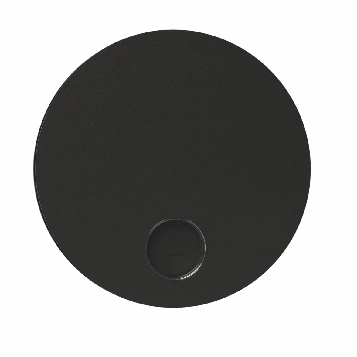Aspiratore da parete ad aspirazione assiale serie Ario con membrana in Mylar anti ritorno aria - Foro Ø 90, Nero - Made in Italy