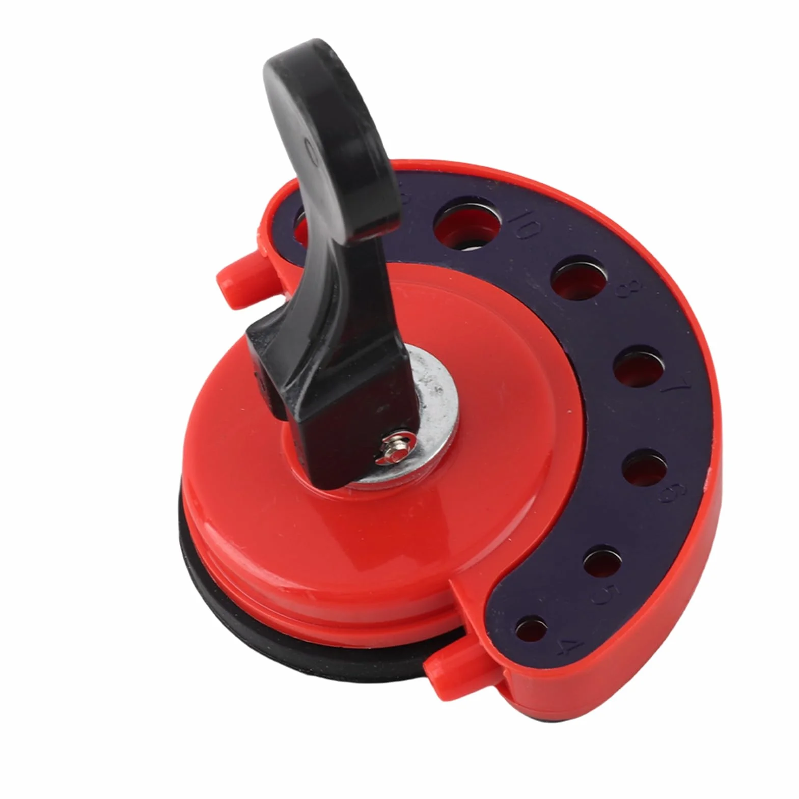 Punta Trapano per a Tazza per Vetro per Piastrelle con Guida per Punte Trapano con Base a Vuoto. Localizzatore di Aperture per Vetro per Piastrelle con Ventosa 4-12 Mm
