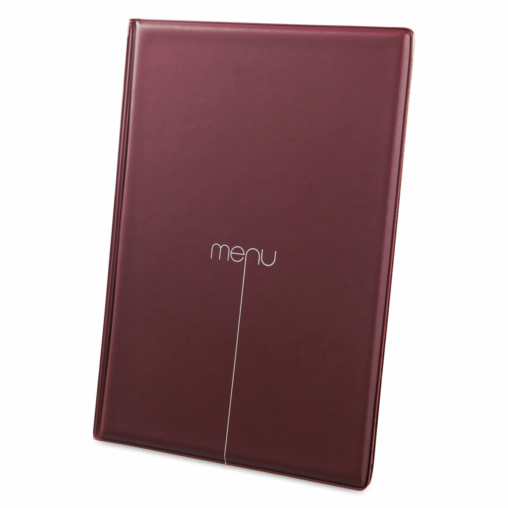 I Love Menu Linea Risto Portamenu, PVC, Bordeaux, A4 (per fogli 21x29,7 cm)