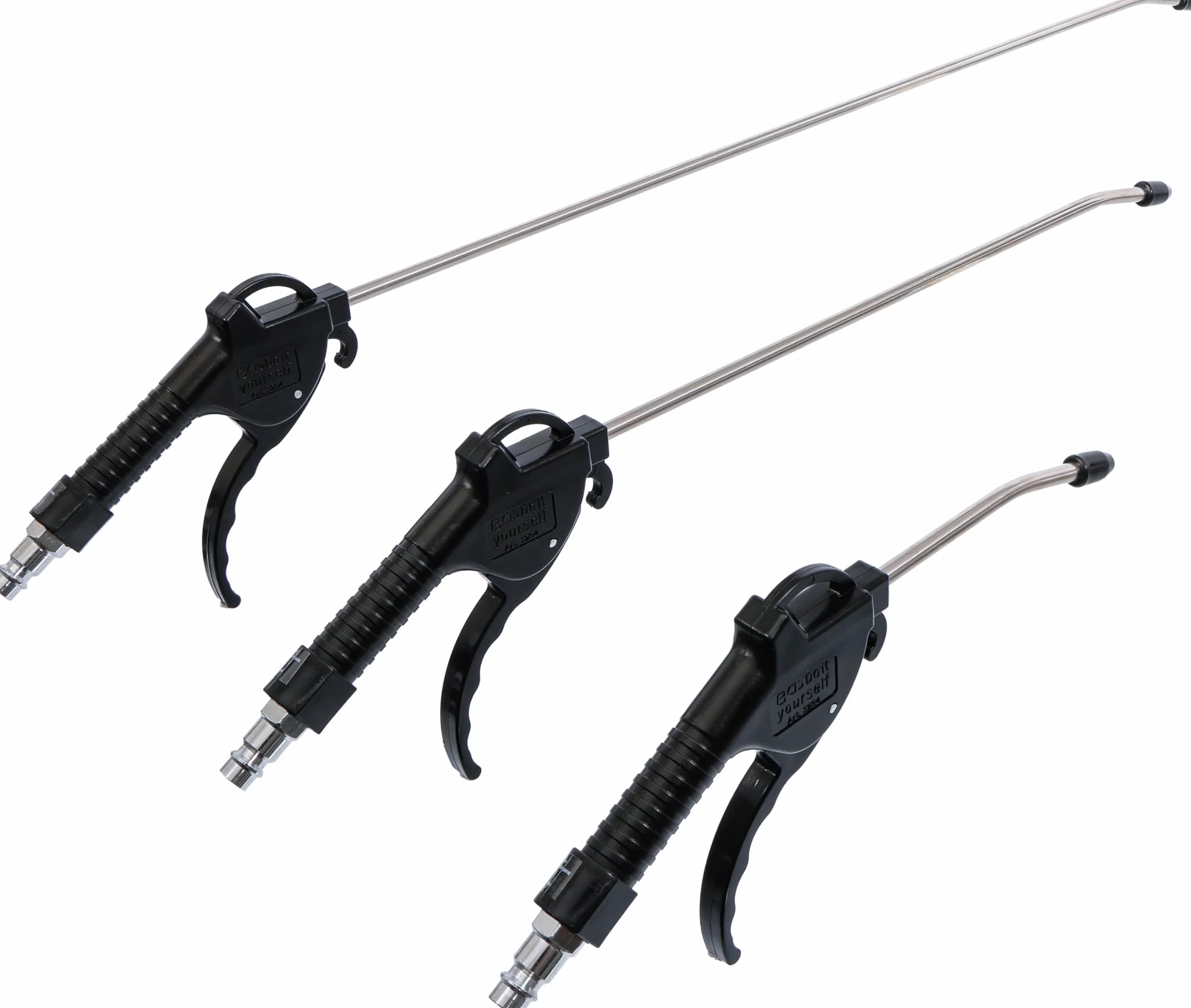 BGS Diy 3294 | Serie di pistola pneumatiche per soffiaggio | 110/300 / 500 mm | 3 pz.