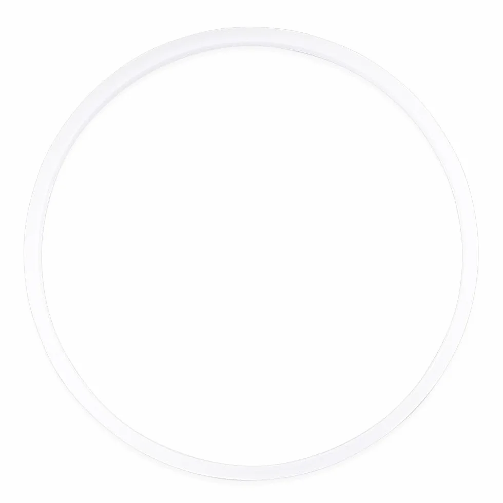Anelli in plastica bianco per acchiappasogni Ø interno 7,7 cm Ø esterno 8,2 cm 6 mm 10 pezzi