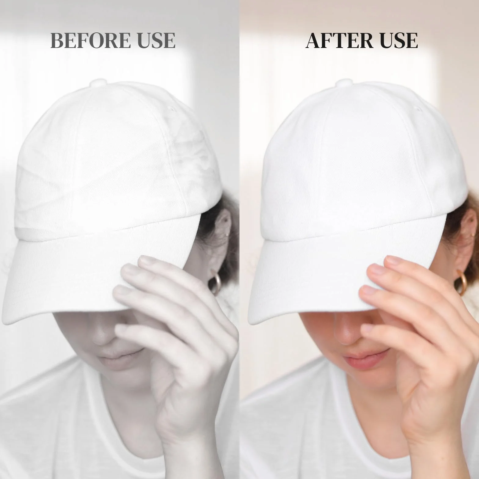 Supporto per Cappelli da Baseball 10 Modellatore Leggero per Berretto in Pvc 10 Previene Deformazioni, per Casa e Negozio