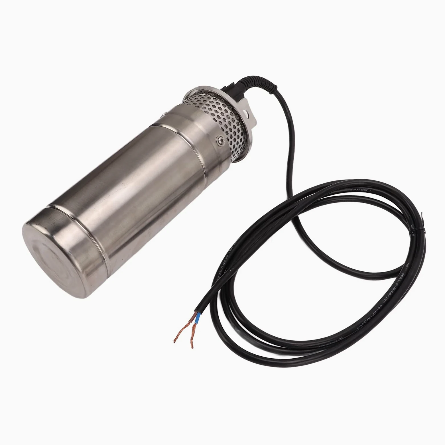 Fafeicy Kit Pompa Ad Energia Solare Pompa Sommergibile per Pozzo Profondo da 12 V con Potenza di 120 W Sollevamento di 230 Piedi Flusso di 3,2 GPM Corpo in Acciaio Inossidabile per (DC12V)