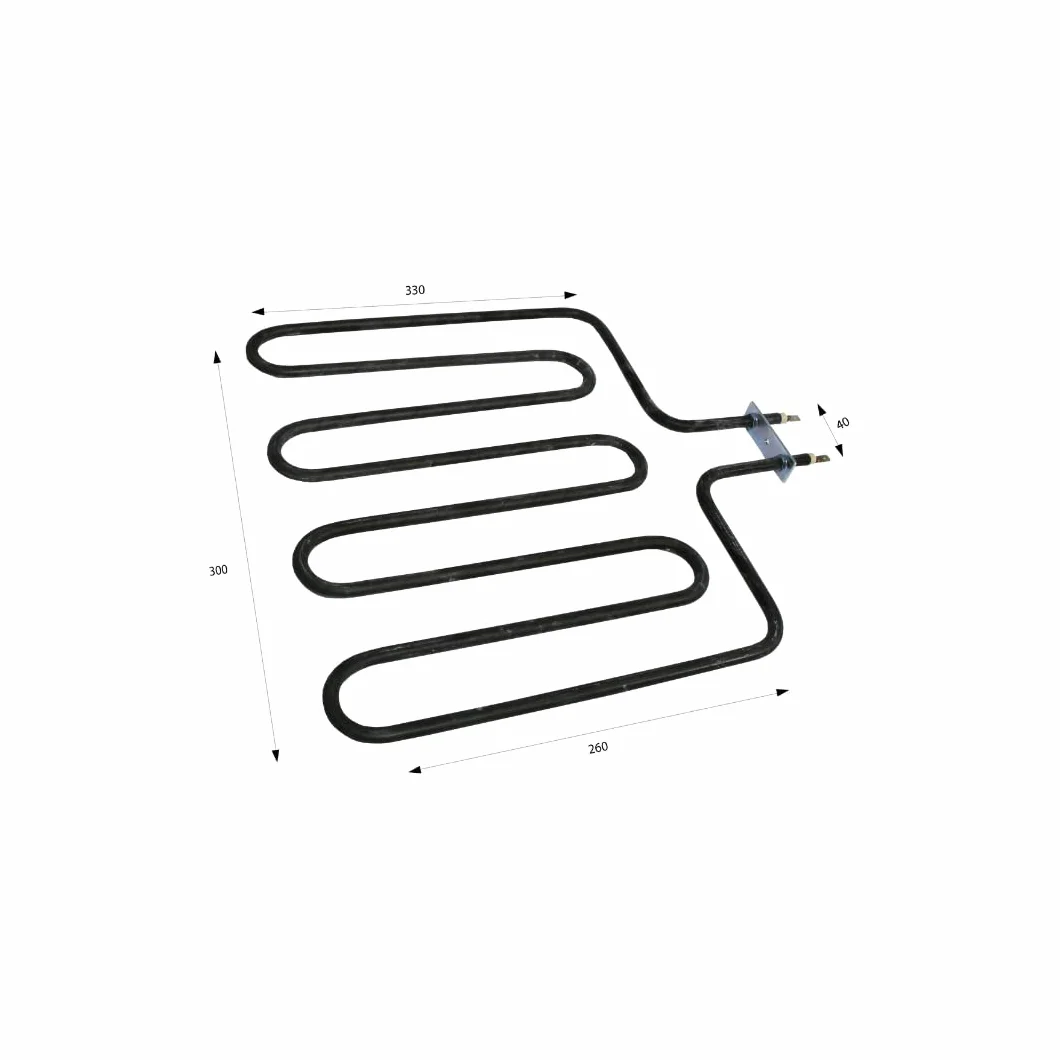 Resistenza per sauna 2 KW 230V 260x300x330mm | Elemento riscaldante per cucine per sauna | Utilizzato per generare calore in saune domestiche o commerciali | Resistenza riscaldante