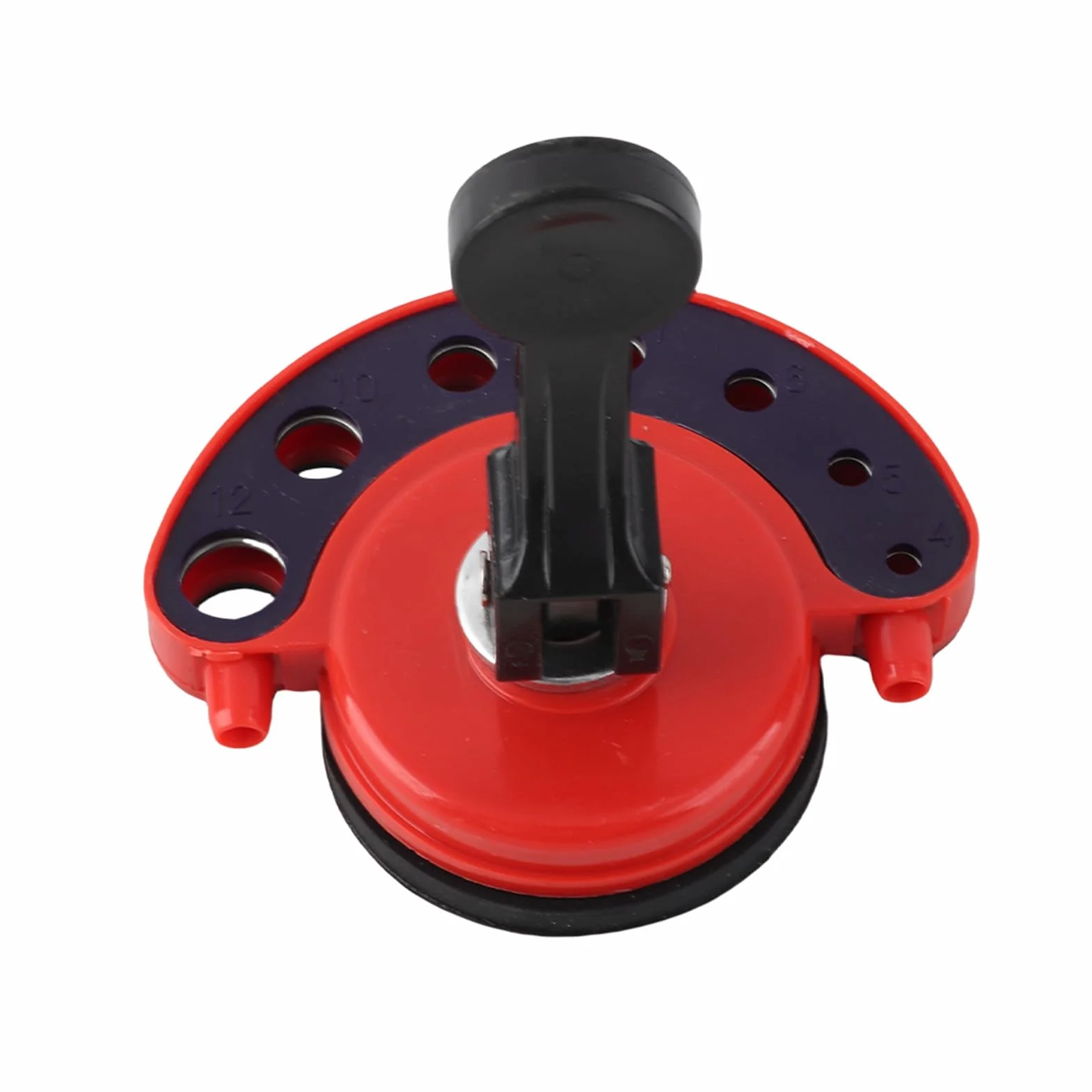 Punta Trapano per a Tazza per Vetro per Piastrelle con Guida per Punte Trapano con Base a Vuoto. Localizzatore di Aperture per Vetro per Piastrelle con Ventosa 4-12 Mm