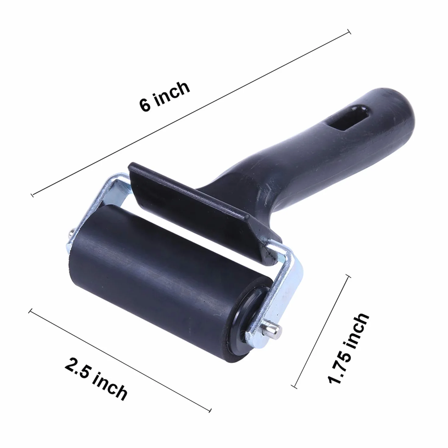 Brayer in Gomma Rigida Rullo per Inchiostro, Strumenti di Stampa e Nastri Antiscivolo