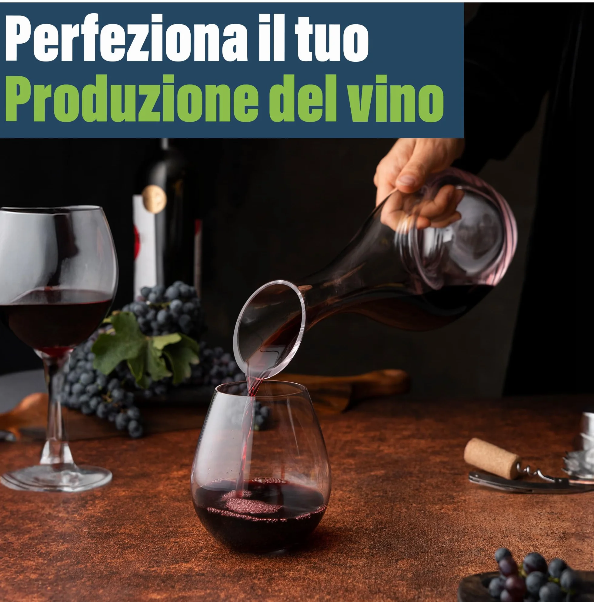 Idrometro per Produzione di Birra Fatta in Casa con Contenitore di Campionamento 100mm - Attrezzatura per Vino e Birra