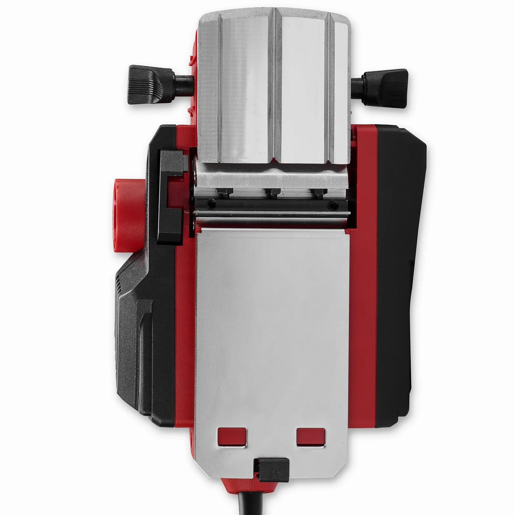 Einhell Pialla elettrica TC-PL 800 (800 Watt, largh. 82 mm, prof. sgrossatura fino a 2 mm, battuta profonda/parallela, pattino parcheggio, adatt. aspirazione, incl. 2 lame reversibili in metallo duro)
