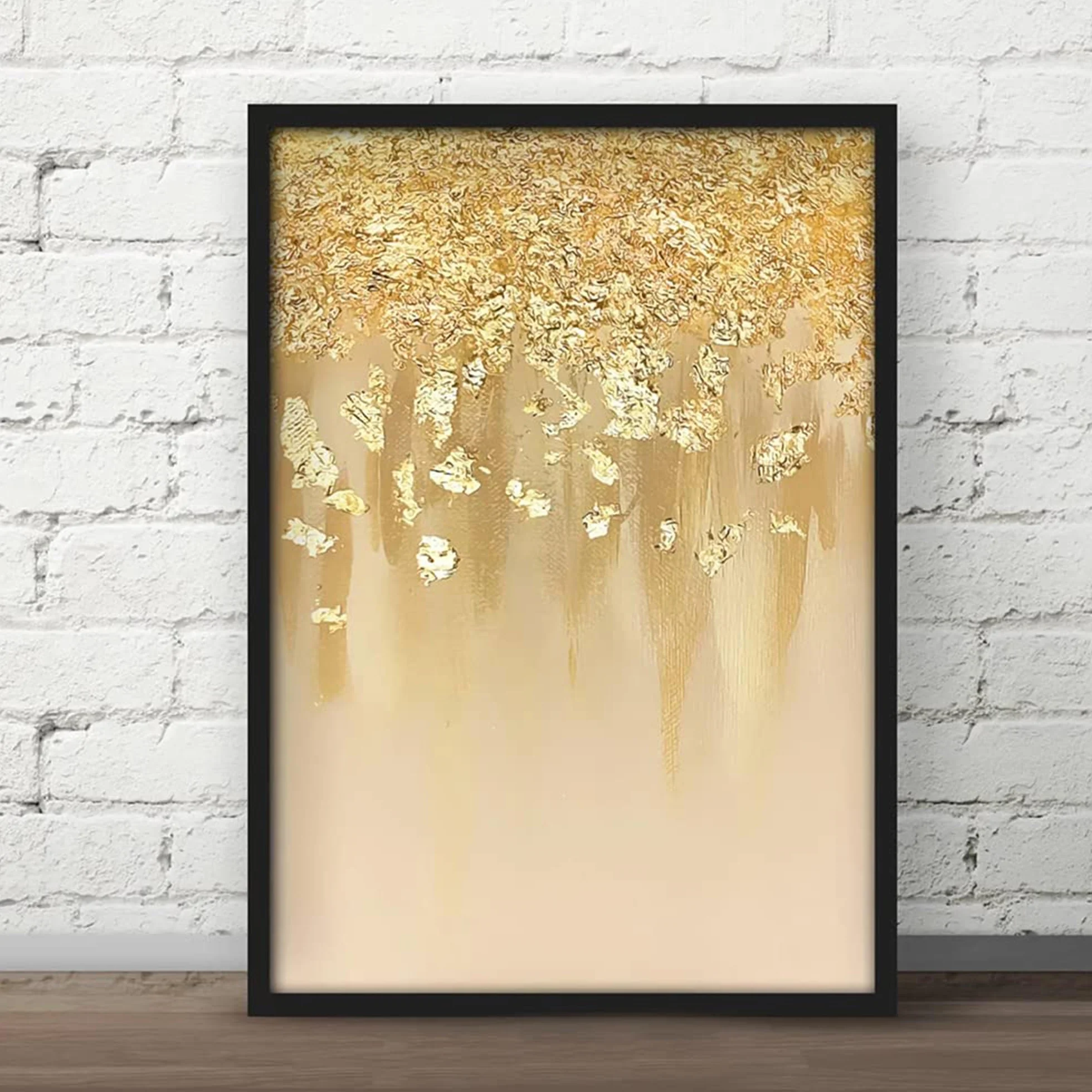 KIRIN Fiocchi di Foglia d'oro per Doratura,3 g/Borsa 6 Grammi Foglie Oro Decorative per Unghie, Pittura Artistica, Fai da Te (Oro, Argento)
