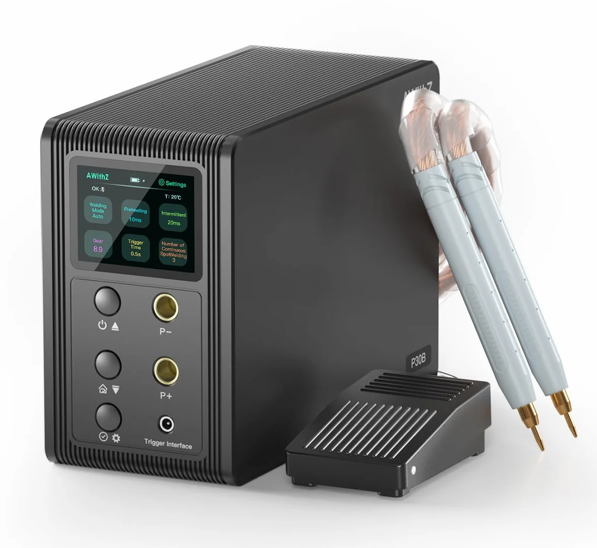 21.8KW Saldatrice a Punti con Condensatore Farad, supporta saldatura rame/nichel puro/nichel/nichel placcato. Per 18650, LiFePO4 batteria al litio