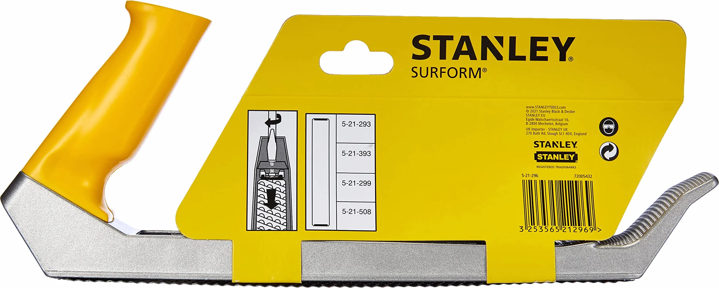 STANLEY 5-21-296 Surform, Pialla Metallica