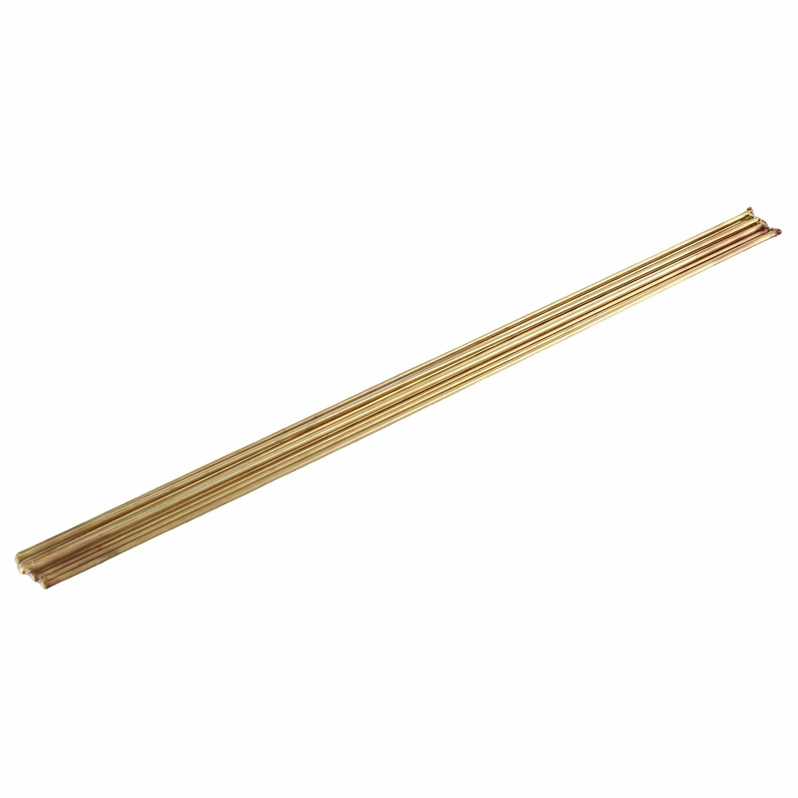Bacchette per saldatura in ottone 10 PEZZI 1,6 mm x 250 mm a bassa temperatura, filo per brasatura, facile da sciogliere per rame, ferro, acciaio, lega