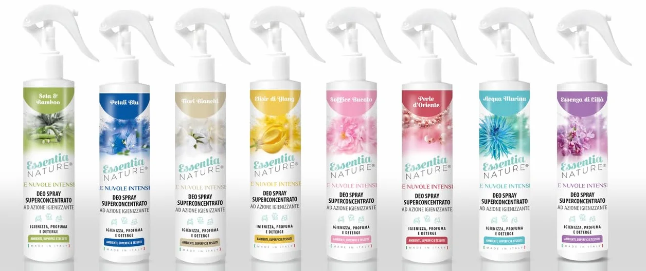 ESSENTIA Le Nuvole Profumo Igienizzante Spray Fior di Cotone 250 ml