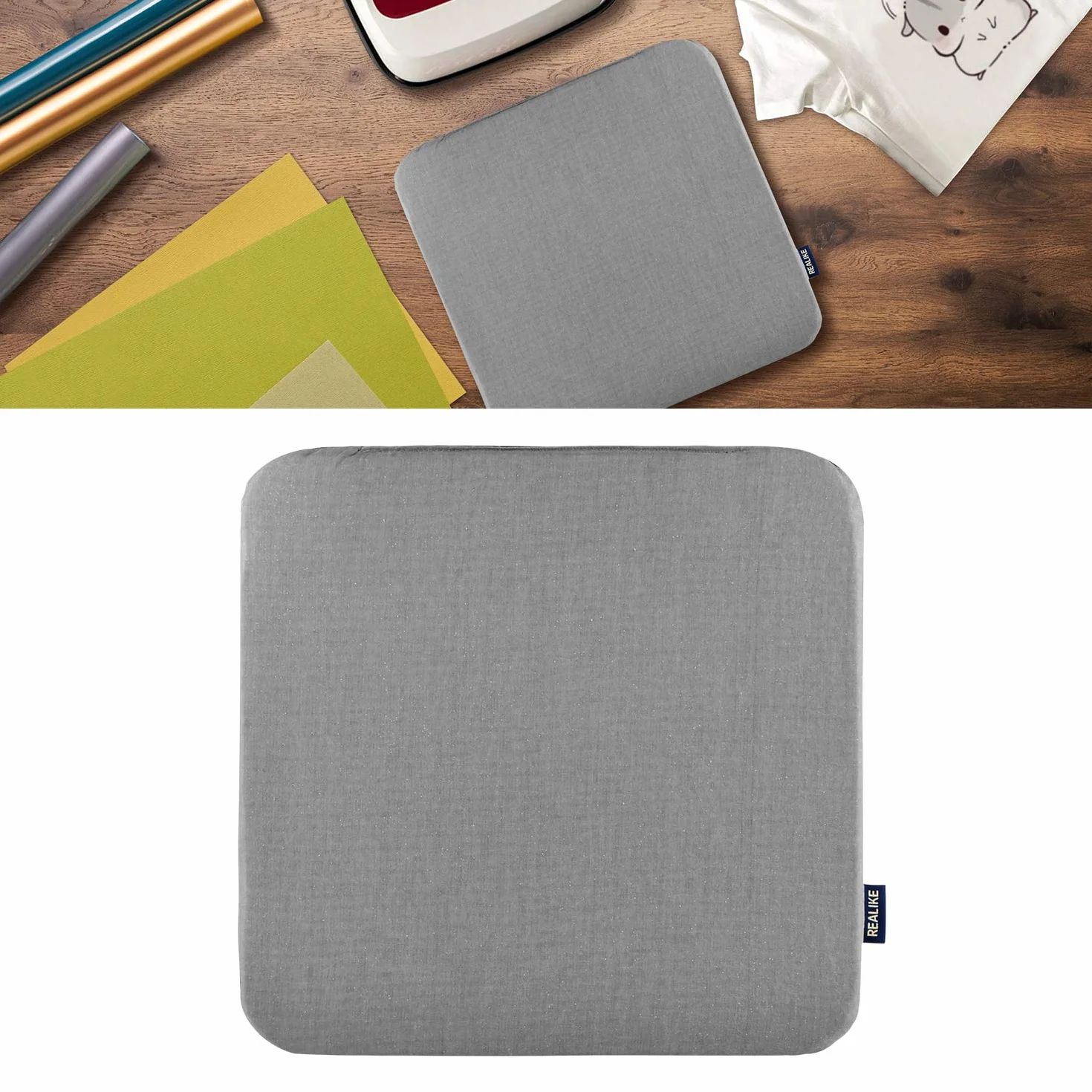 REALIKE Tappetino protettivo resistente al calore per Cricut Easy Press 30,5x30,5cm (12x12")
