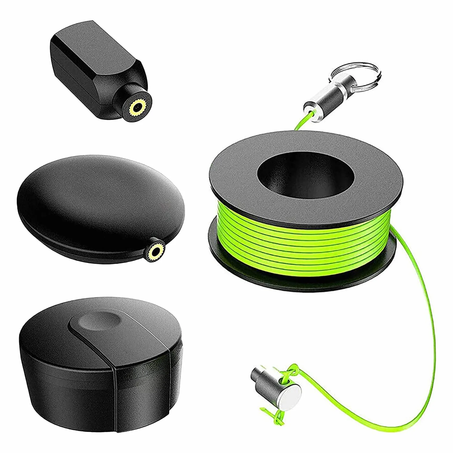 Guida Filo Magnetico Sistema Estrattore Magnetico Tira Filo Mag Estrattore Cavo Magnetico Sistema Di Guida Dell'estrattore Del Cavo Magnetico Per Tipi Di Tubi, Pareti, Pavimenti (4 Pezzi)