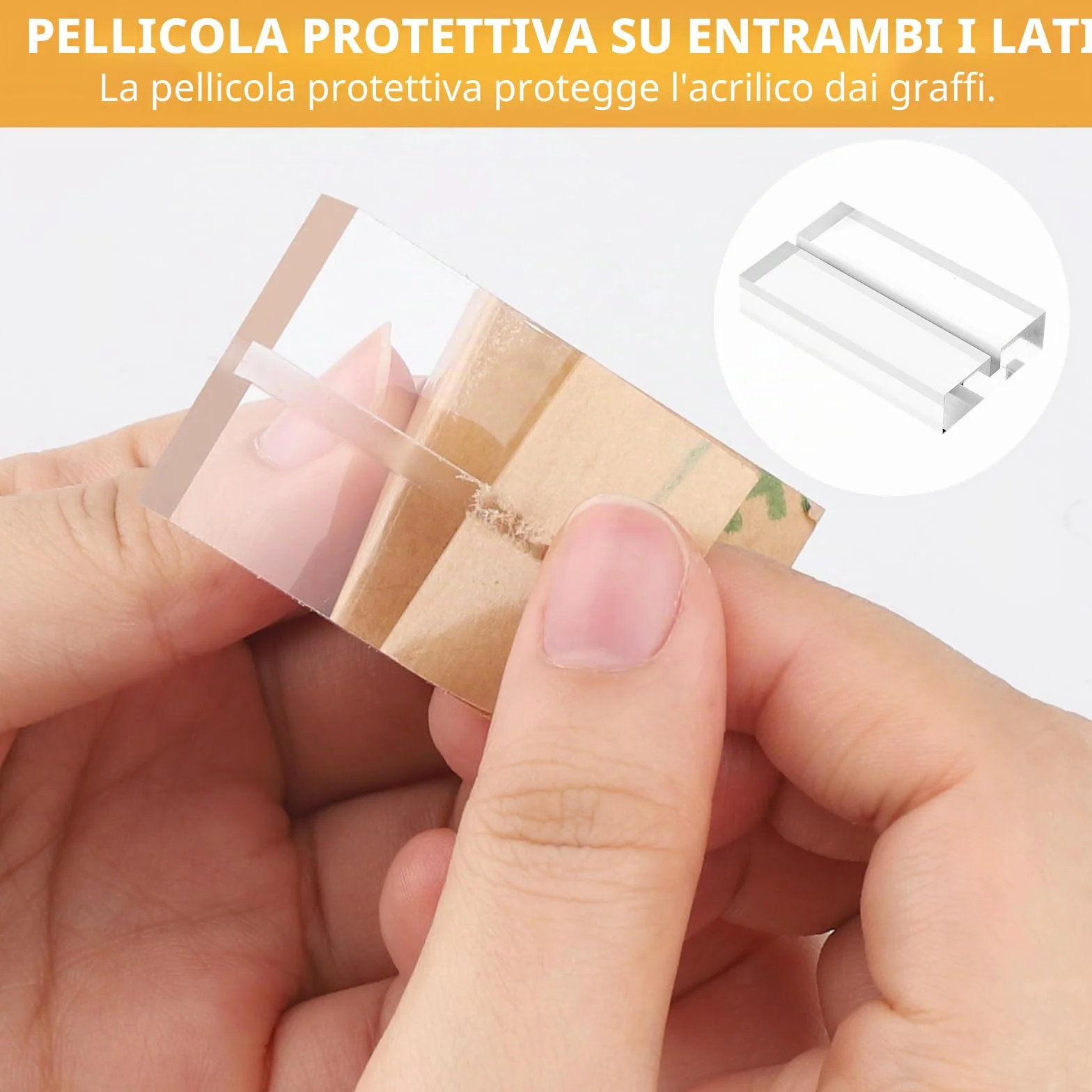 20 supporti in acrilico trasparente per segnaposti, supporti per numeri da tavolo, supporto per la decorazione di eventi di festa