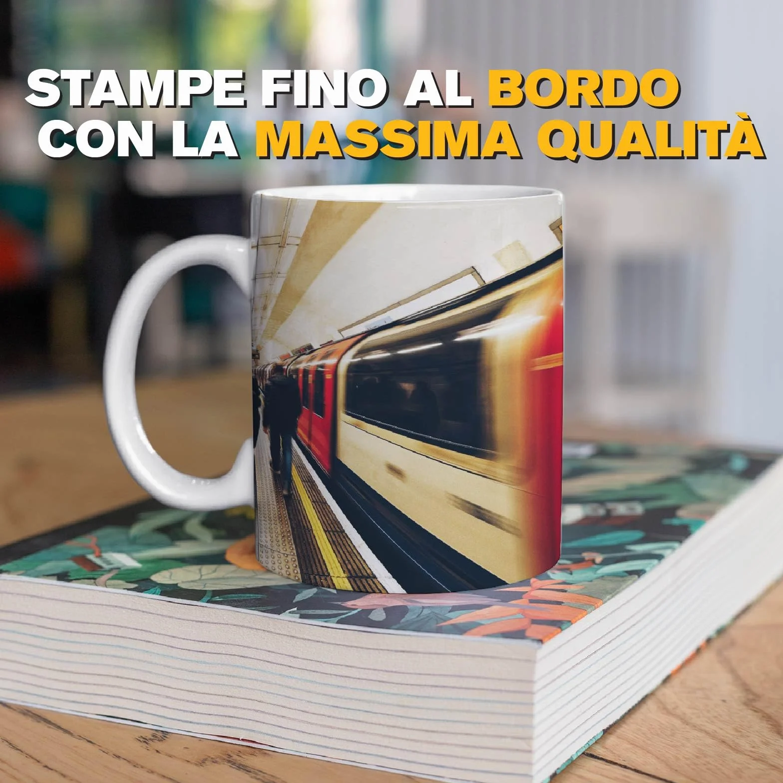 Tazza Personalizzata con Foto, Scritta o Nome – Regalo Personalizzabile per Compleanno