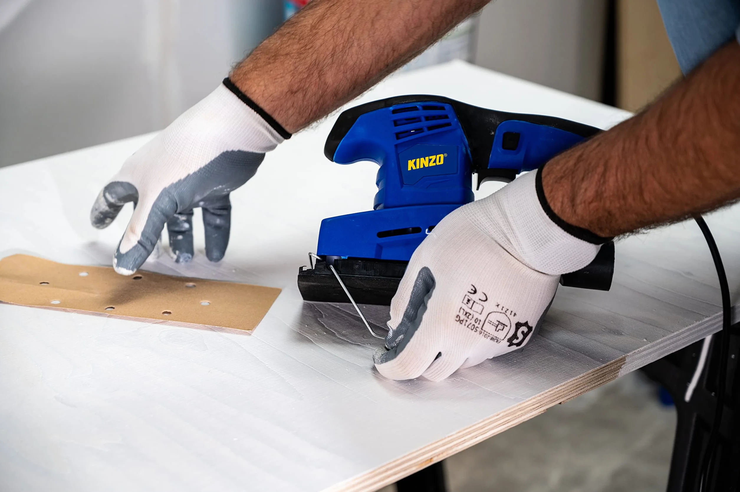 Kinzo Levigatrice orbitale 230 V Lavorazione del legno
