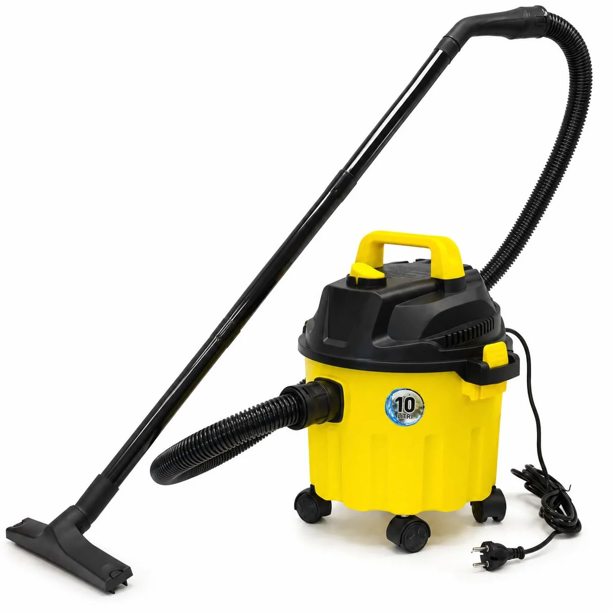 KOMBO - Aspiratore Solidi e Liquidi 1000W 10L – 3in1 Soffiatore, Serbatoio Capiente, Filtro Lavabile, Potenza 1000 Watt – Compatto e Maneggevole