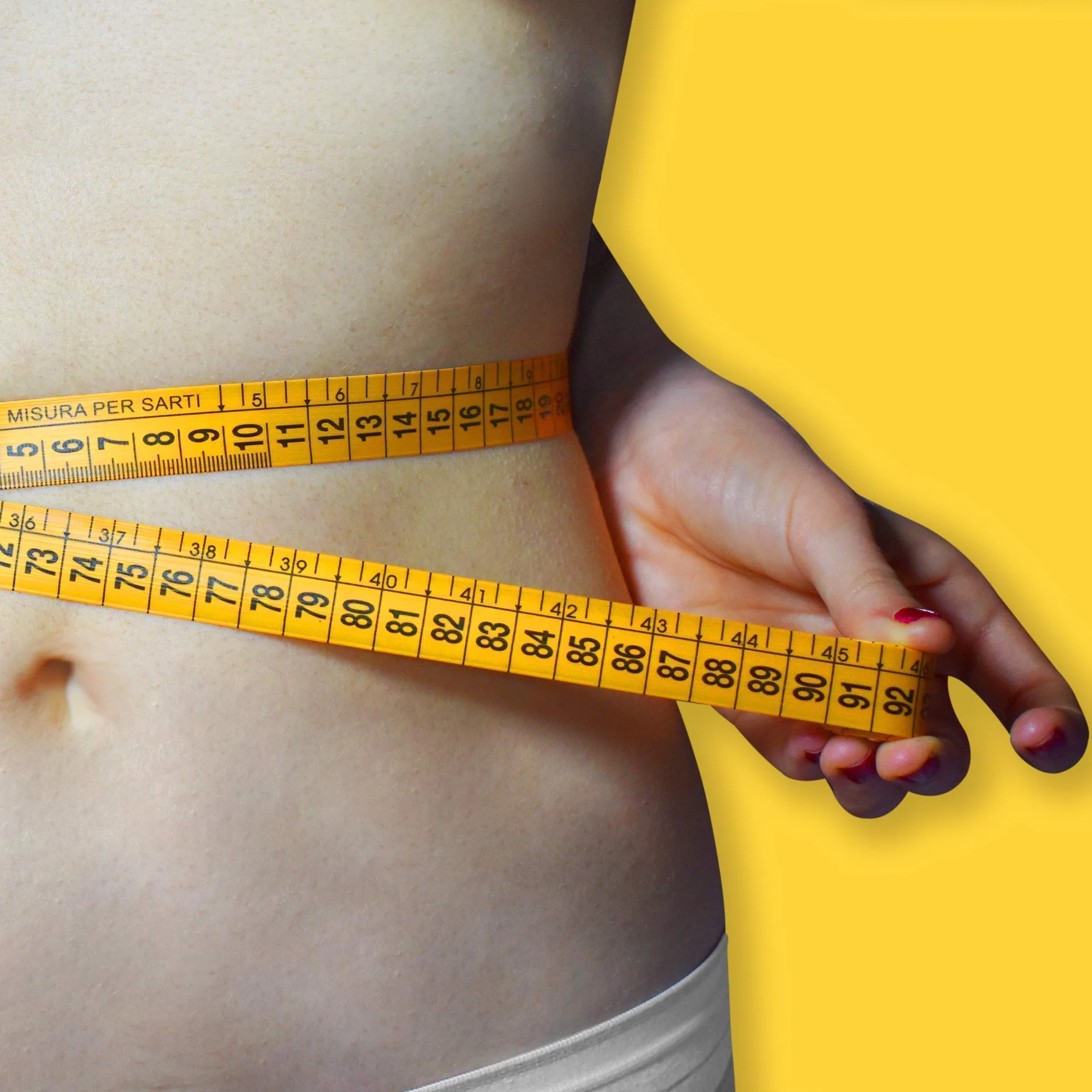Metro da Sarto BENESSERE In Linea® Centimetro per misurazione corpo - Metro Sarta Morbido Arancio Con Pratica Custodia In Plastica - Metro a Nastro Professionale Avvolgibile Doppia Graduazione 1,5 Mt