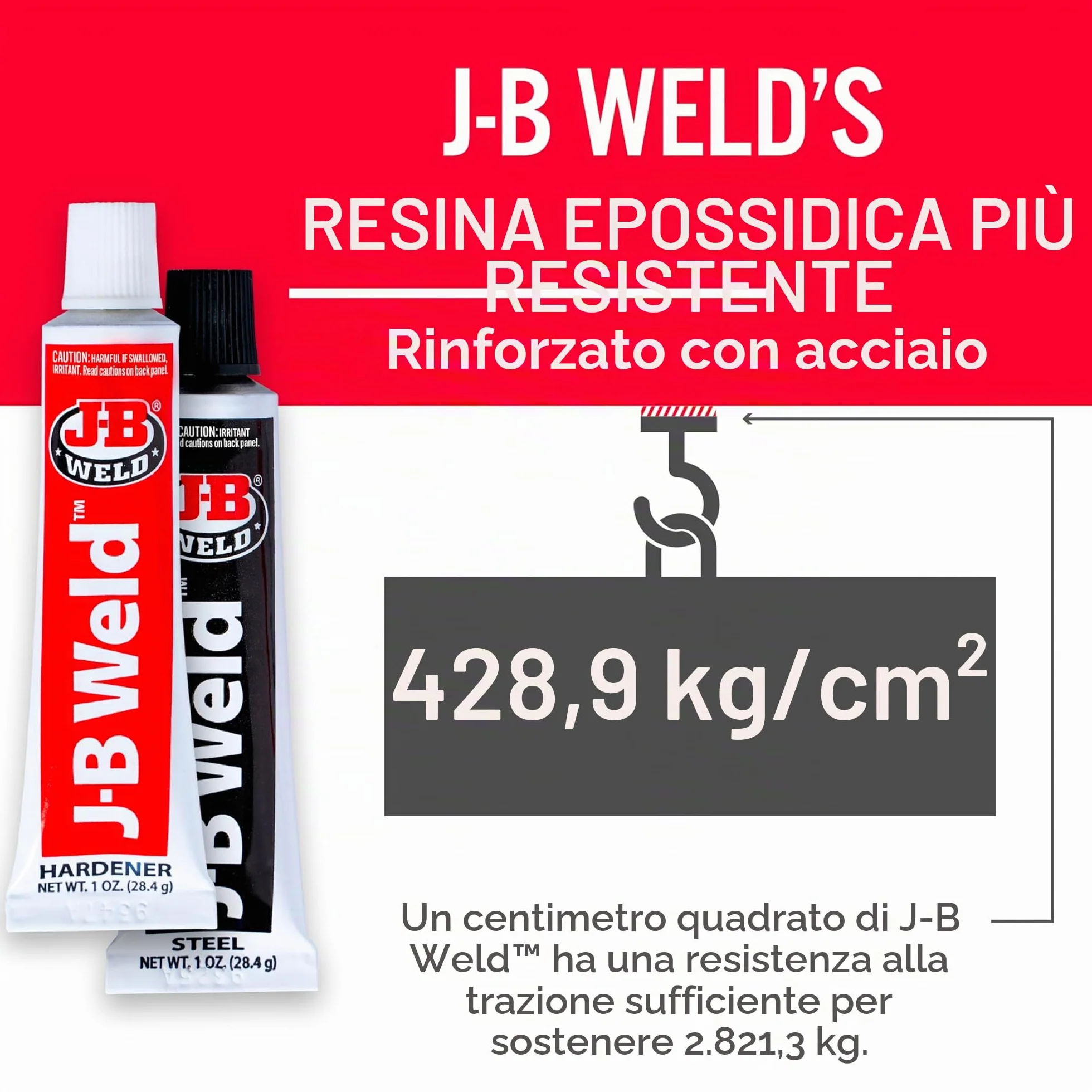 J-B Weld - Adesivo epossidico