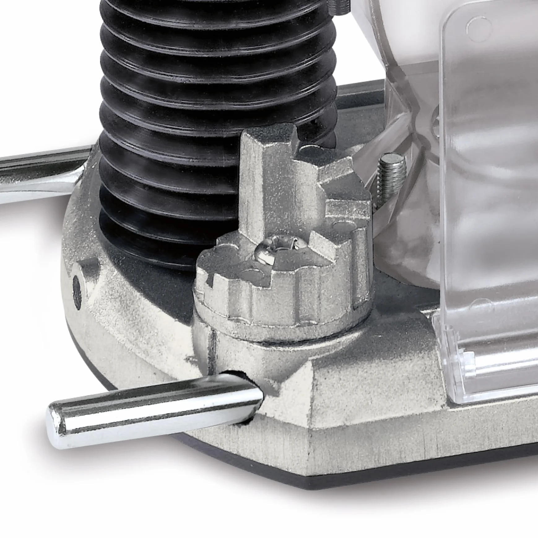 Einhell fresatrice verticale TC-RO 1155 Kit (1100 Watt, Ø 6 e 8 mm, regolazione della velocità, guida parallela, adattatore di aspirazione, incl. accessori e varie frese)