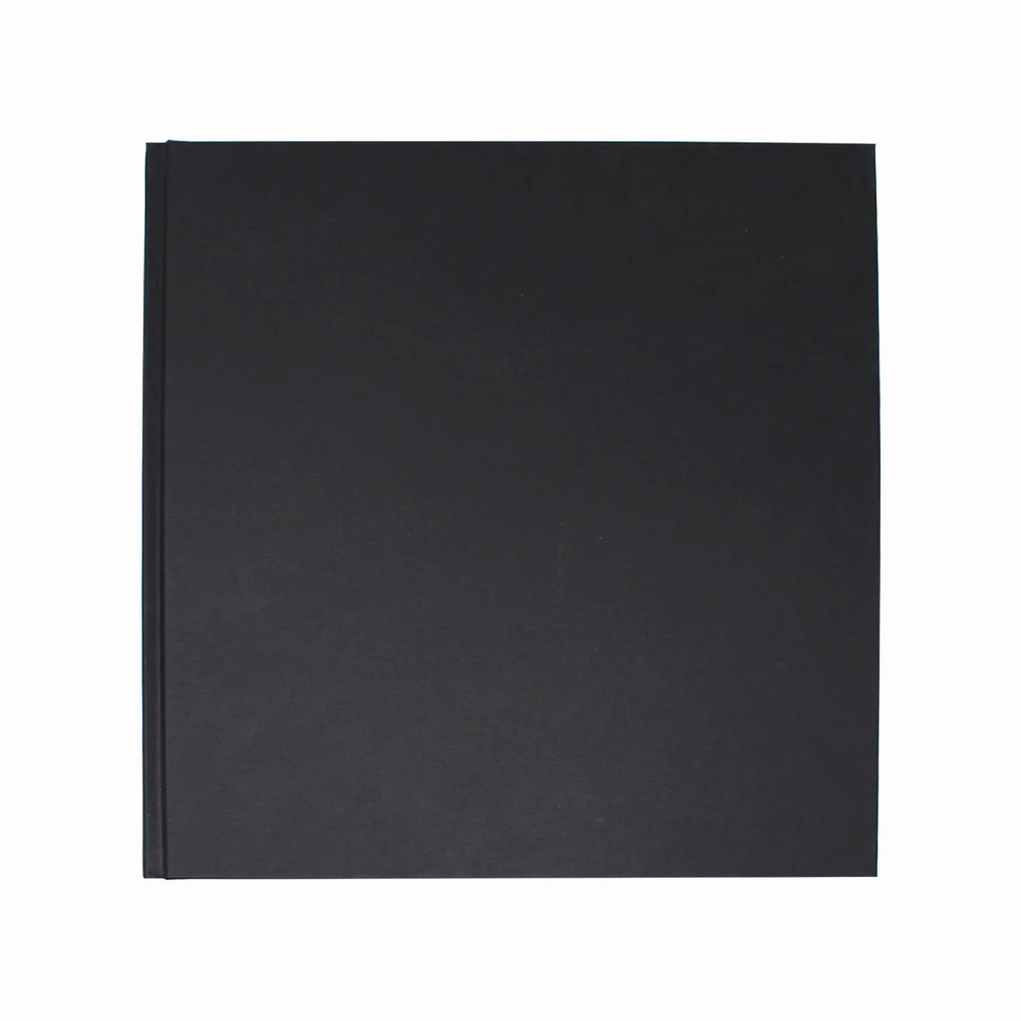 Artway Studio - Quadrato Quaderno da disegno brossato - 195mm - 92 facciate/46 pagine di carta a cartuccia da 170 gsm - Quaderno per schizzi cartonato nero