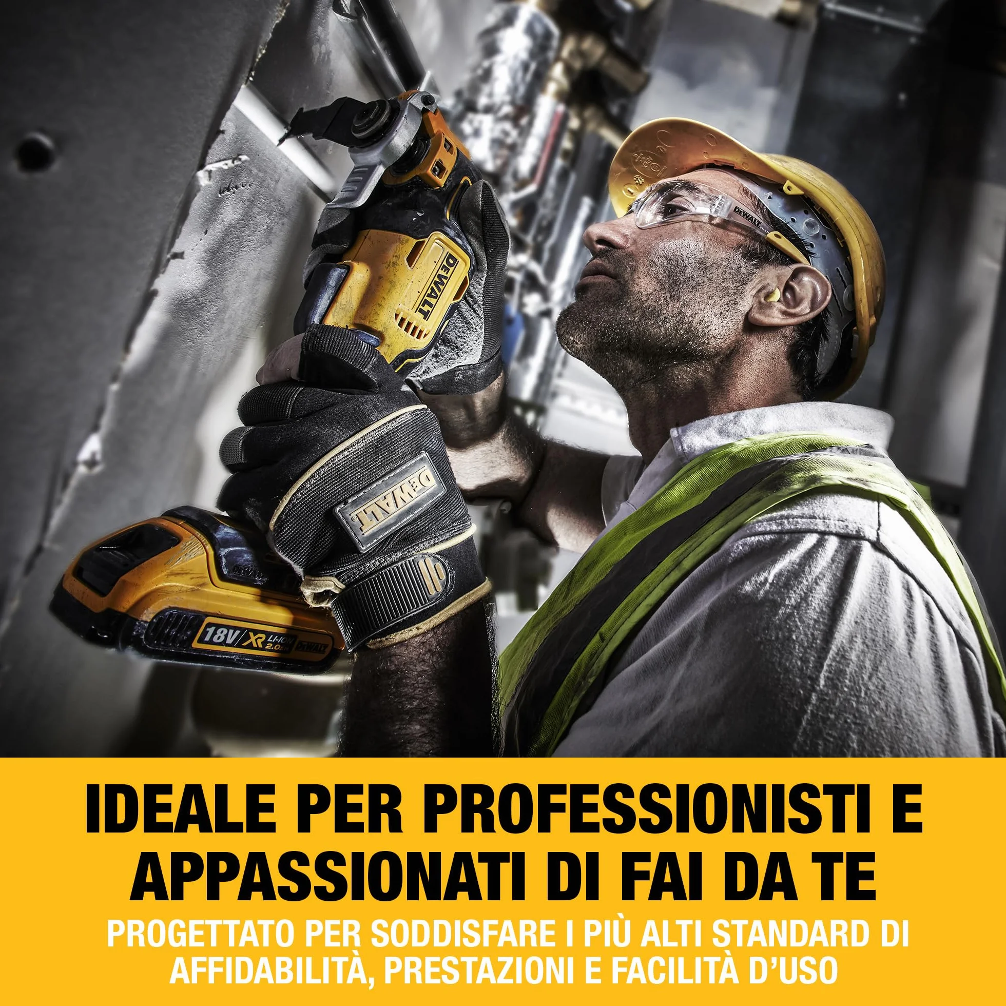DEWALT DCS356NT-XJ Utensile multifunzione 18V Brushless
