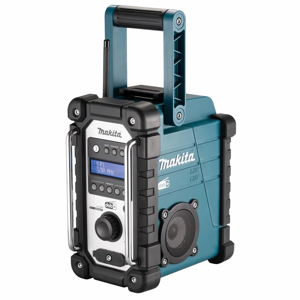 Makita DMR110N Li-ion DAB/DAB+ Job Site Radio - Batterie e caricabatterie non inclusi