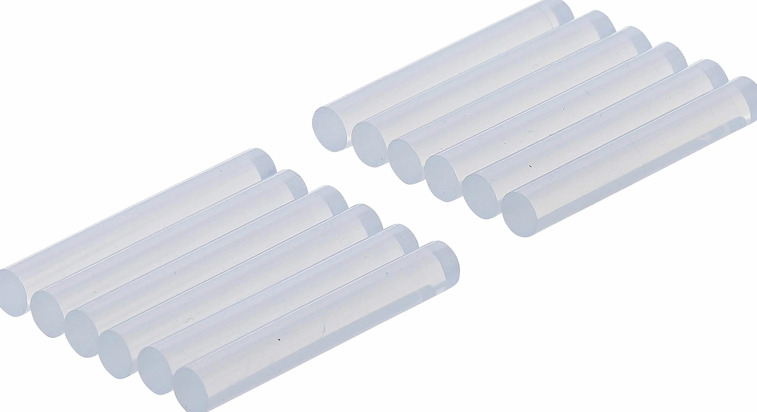 BGS Diy 80851 | Cartucce per colla a caldo | trasparente | Ø 7,5 mm, 50 mm | 12 pz.