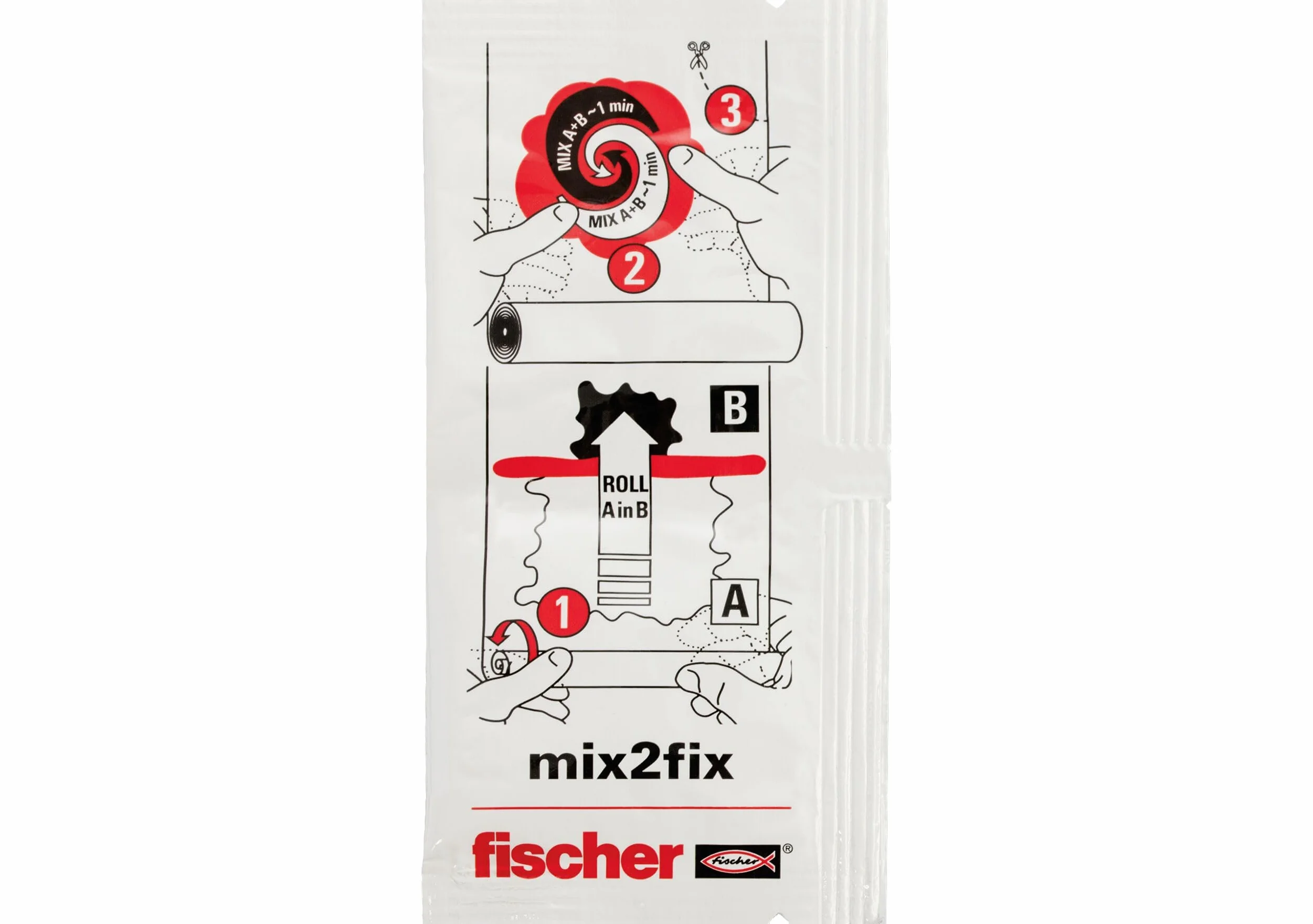 Fischer 3x Gancio Strong, Ganci Adesivi con Colla Bicomponente senza Bucare il Muro, per Appendere a Soffitto e a Parete Fino a 10 Kg, per Luci, Lampade, Cavi, Decori, 3 Pezzi