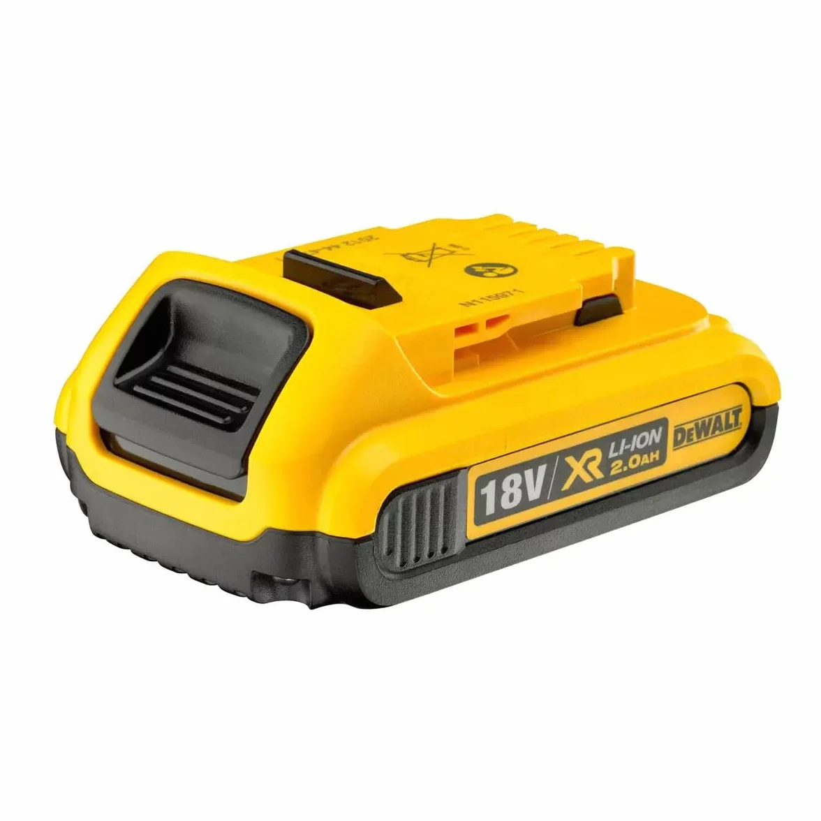 DEWALT Kit trapano avvitatore a percussione senza spazzole – include 2 batterie da 2 Ah con kit borsa e caricabatterie