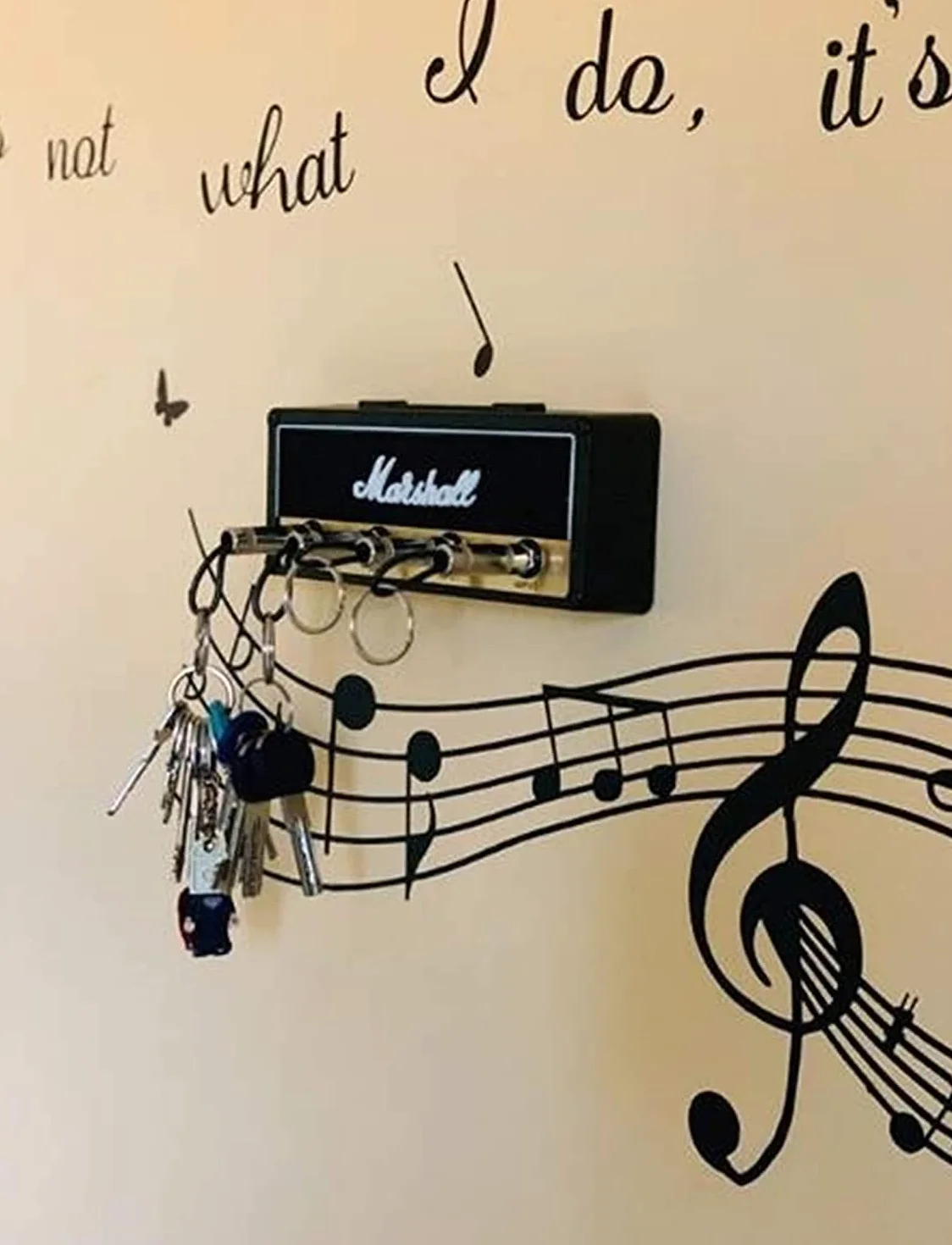 Marshall Jack Rack 2.0 Portachiavi Chitarra Gancio Montaggio a Parete