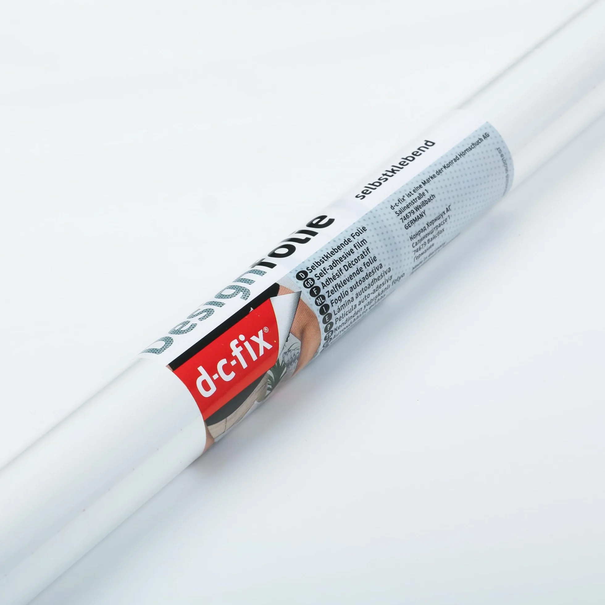 d-c-fix pellicola adesiva bianco 67,5 cm x 2 m – pellicola decorativa lavabile autoadesiva