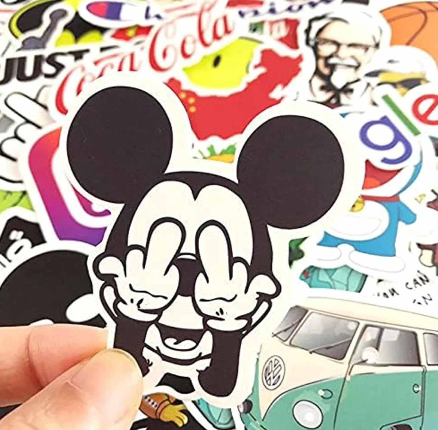 200 adesivi impermeabili iMaMa in vinile decorativo in stile graffiti per skateboard