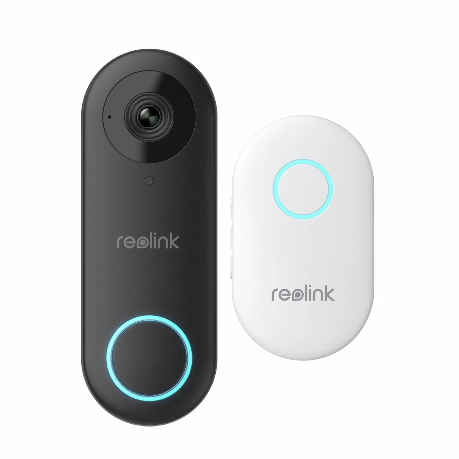 Reolink 5MP Videocitofono PoE con Chime, Vista 180°, Rilevamento Uomo, Audio Bidirezionale, Nero (Ricondizionato)