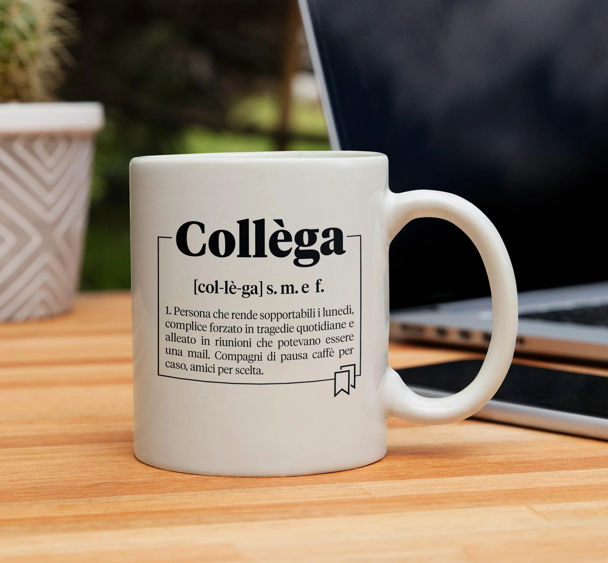 Tazza Collega Secret Santa Ufficio Gadget Simpatici Frasi Motivazionali Divertenti Regalo Collega