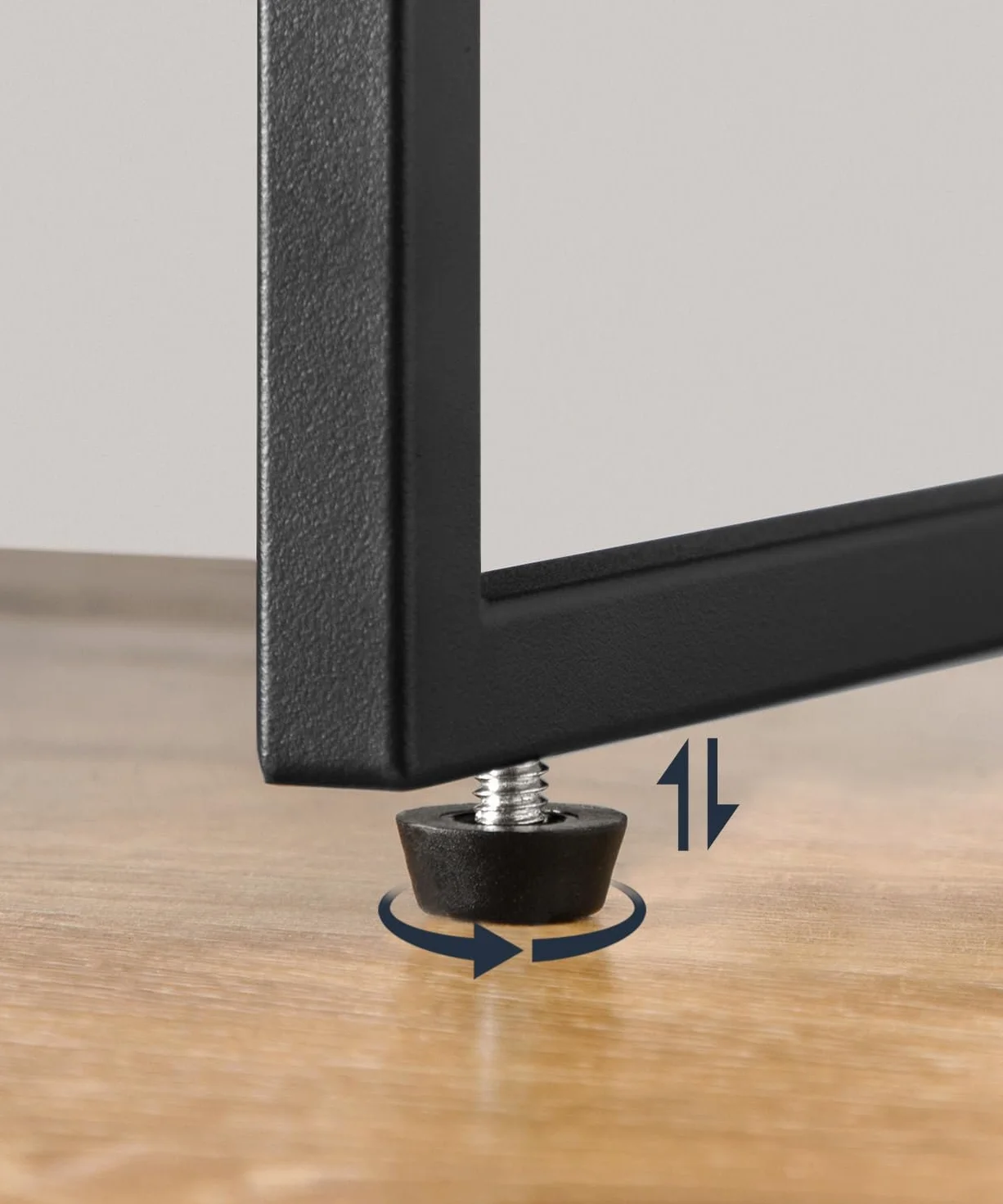 HOOBRO Scarpiera a 5 Ripiani, Scaffale Portascarpe, Organizzatore per 16-20 Paia di Scarpe con 4 Ripiani in Tessuto Oxford e Piano, per Ingresso e Armadio, Stile Industriale, Grigio Talpa EBG50XJ01