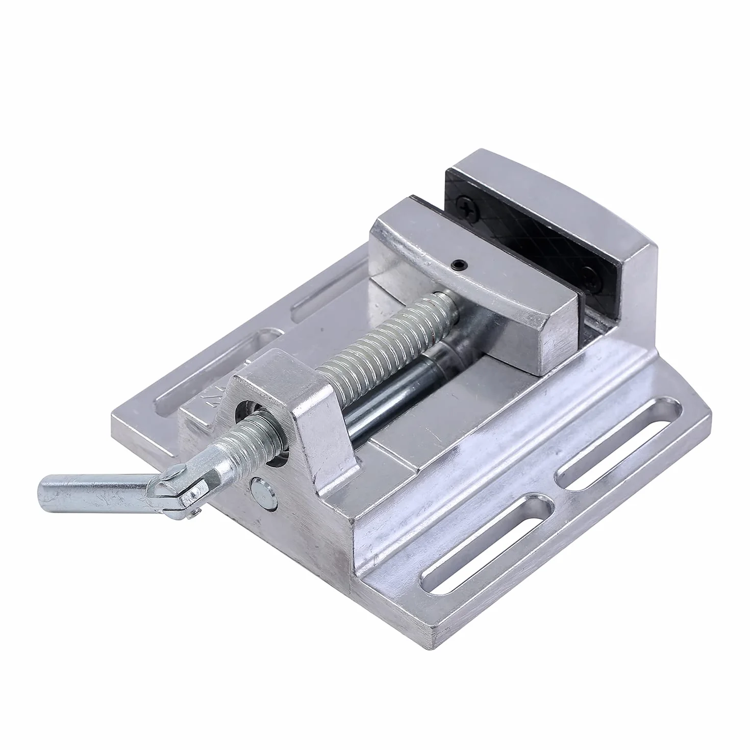 KATSU Morsa per Trapano a Colonna 2,5 Pollici (65mm), Morsetto da Banco per Trapano a Colonna di Precisione in Lega di Alluminio per Manutenzione di Macchinari per Fresatrici da Officina SP10008008