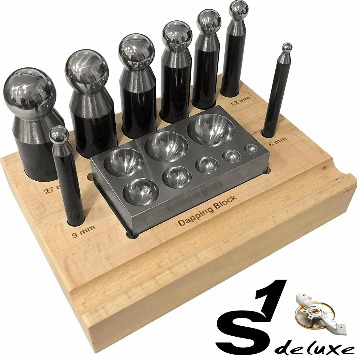 S1 Deluxe 8 imbottitori, bottoniera con base in legno
