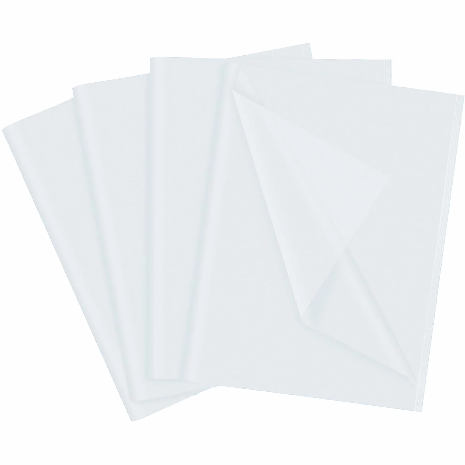 60 fogli di carta velina bianca, 35 x 50 cm, per confezioni regalo di Natale, artigianato, fai da te, compleanni, matrimoni, baby shower, confezioni regalo
