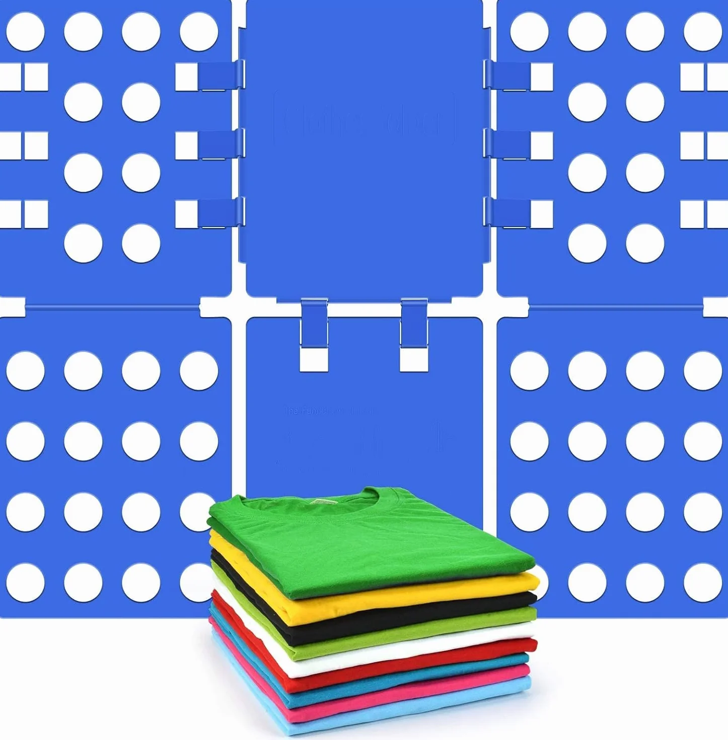 BoxLegend Piega Maglietta Adulti per t Shirt Piega Camicie Cartella per Vestiti Facile e Veloce per Piegare i Vestiti da Bambini Blu