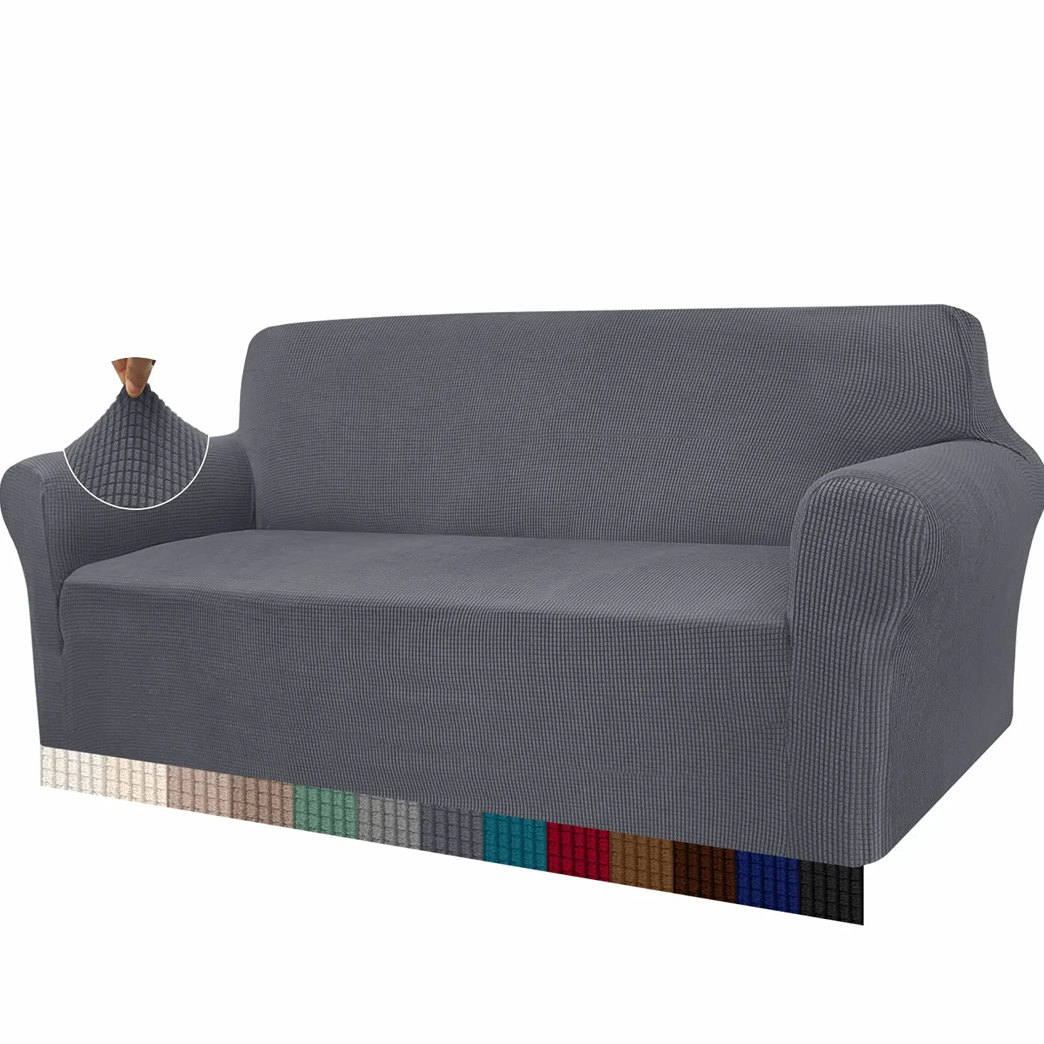 Granbest - Copridivano altamente elasticizzato, moderno, jacquard, per soggiorno, funge da protezione per cani e animali domestici