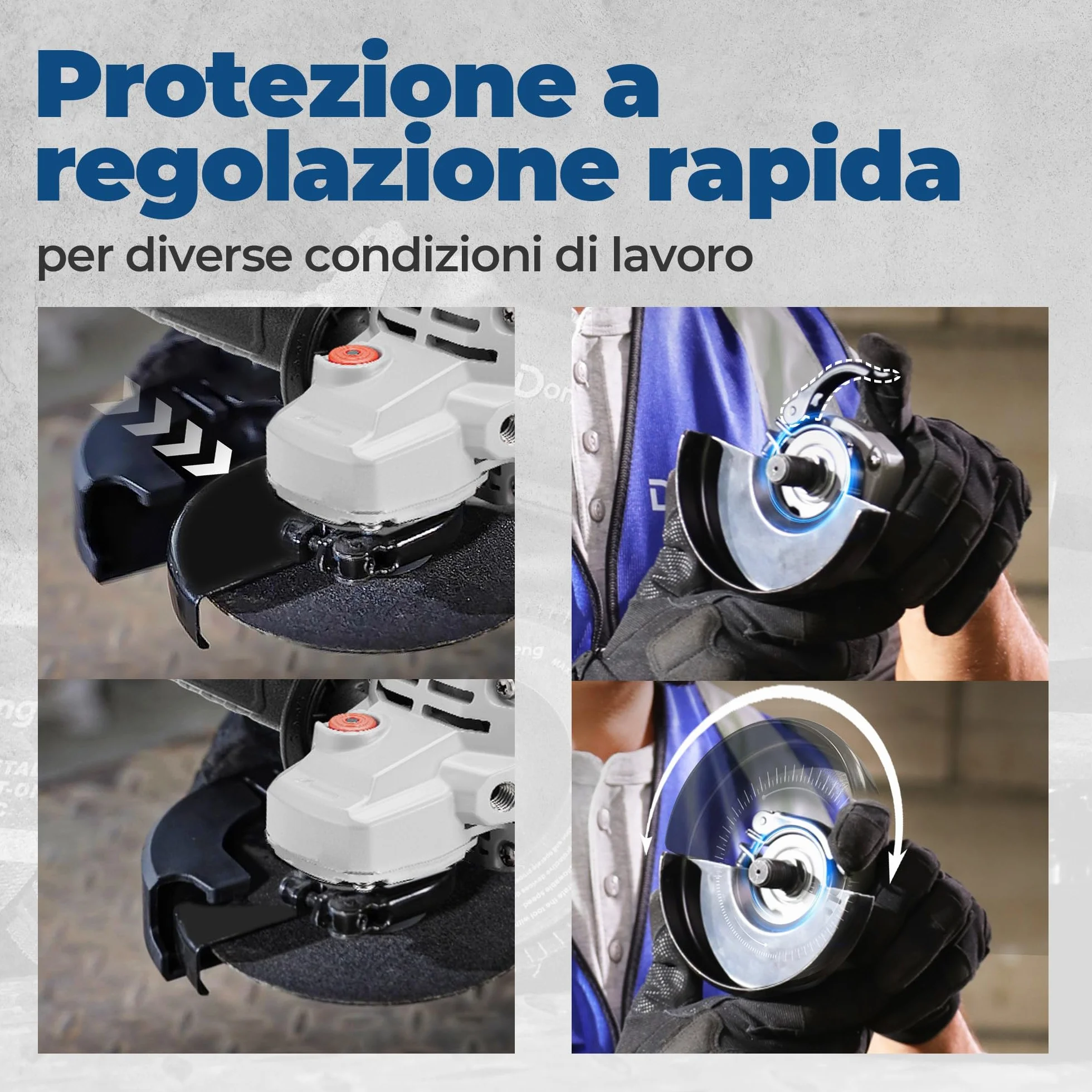 DongCheng Smerigliatrice angolare