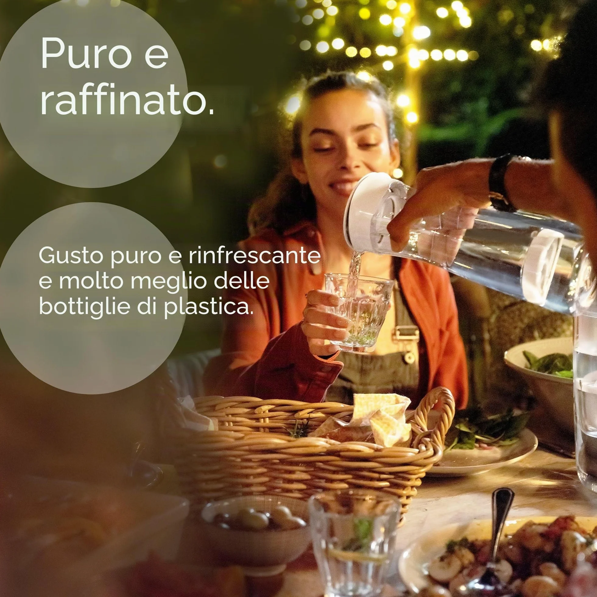BRITA Bottiglia filtrante 1,3L MicroDisc riduce PFAS cloro microparticelle