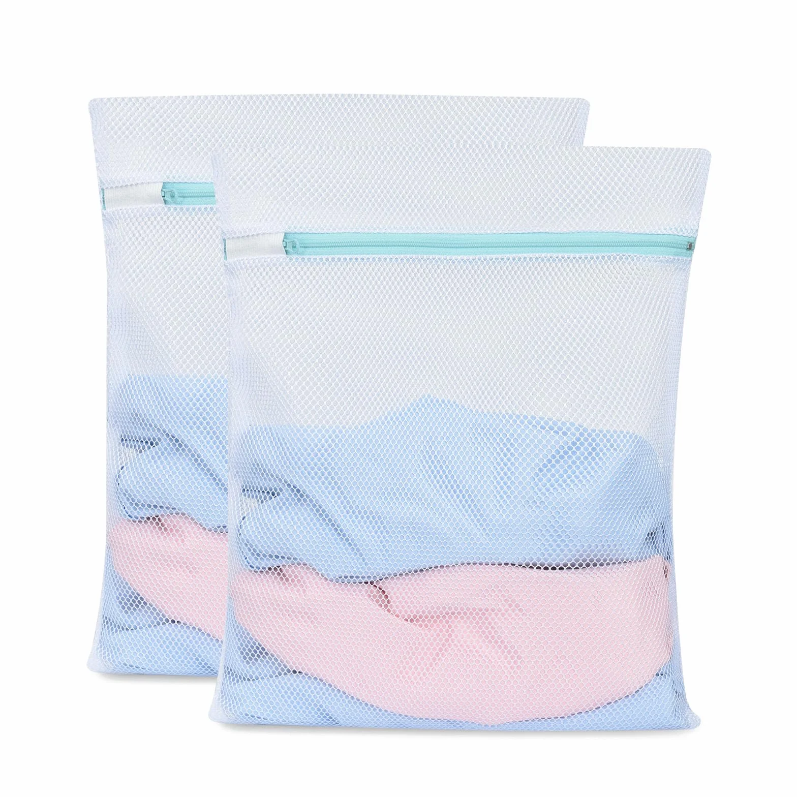 OTraki 2 Pezzi Sacchetti Lavatrice 30 x 40CM, Retina per Lavatrice con Cerniera Nascosta, Extra Large Sacchetti Lavatrice Biancheria, Riutilizzabile, Sacchetto Lavatrice per Delicati, Camicia, Calzini