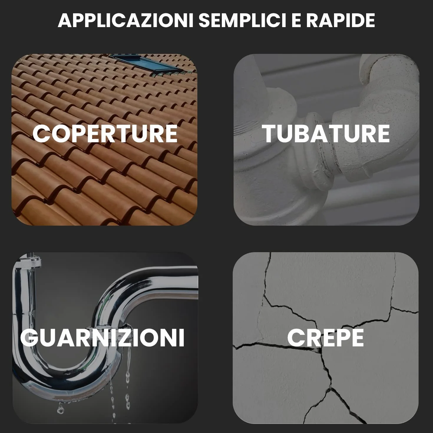 Avilia Spray Sigillante Impermeabilizzante Stop Leak 400ml – Sigillante Impermeabile Trasparente per Perdite in Tetti, Grondaie, Tubi e Finestre – Riparazione Rapida Anti-UV e Antigelo